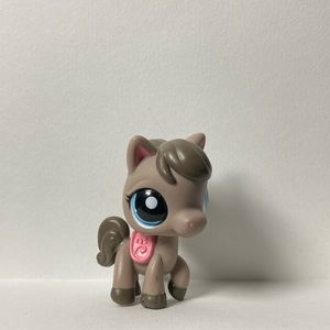 Littlest pet shop Brown horse